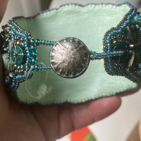 One of a kind bracelet with real stone - Picture 3 of 8